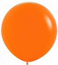 Большой воздушный шар апельсинового цвета 91 см